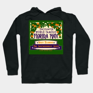 Visit Florida, Man Hoodie